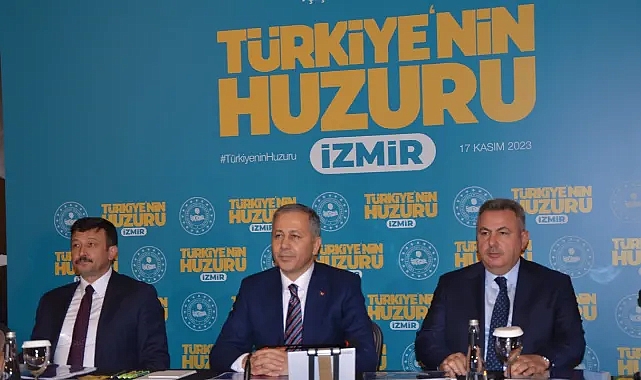 İzmir’in güvenliği “Türkiye’nin Huzuru” toplantısında konuşuldu