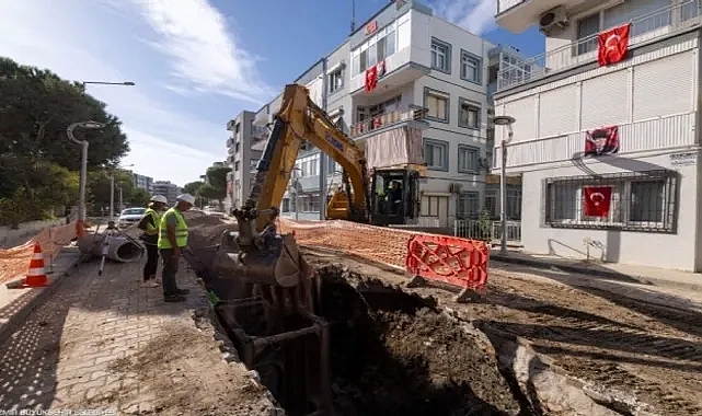 İZSU'dan Menemen’de altyapıya dev yatırım