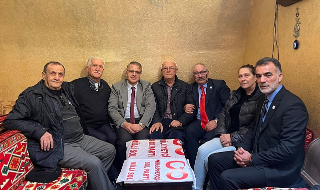 MİLLİ SOL GENEL BAŞKANI ALPAY İZMİR'DE ESNAFIN SORUNLARINI GÜNDEME TAŞIDI