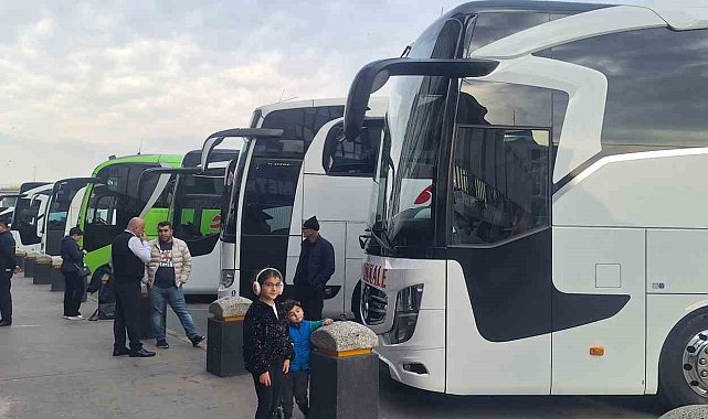 15 Temmuz Demokrasi Otogarı'nda yılbaşı hareketliliği