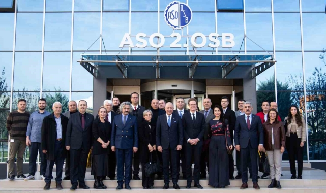 AB Türkiye Delegasyonu Başkanı Meyer-Landrut, "Pilot Yeşil OSB" seçilen ASO 2 OSB'yi ziyaret etti