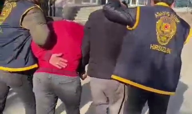 Adıyaman'da ev hırsızları yakalandı