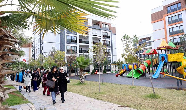 Akdenizli kadınlardan Çay Mahallesi TOKİ evlerine tam not