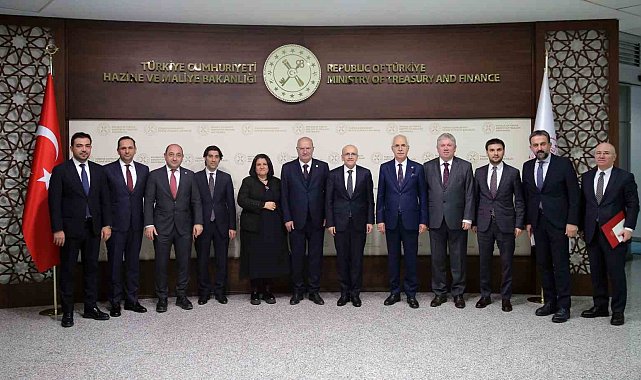 ATO Başkanı Baran, üyelerin problemlerini Bakan Şimşek'e iletti