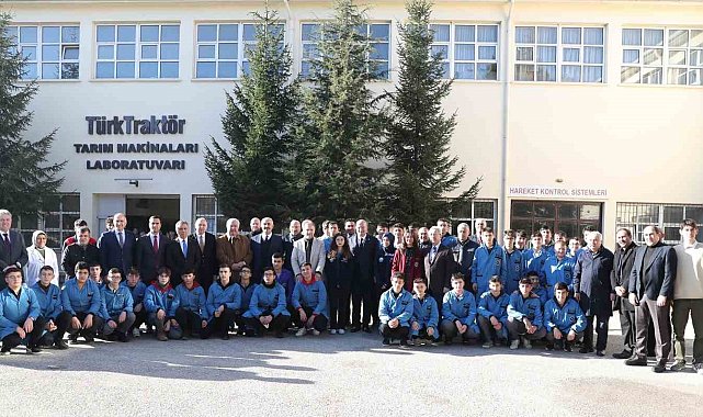 ATO Başkanı Baran ve Bakan Yardımcısı Şamlıoğlu'ndan meslek lisesi ziyareti