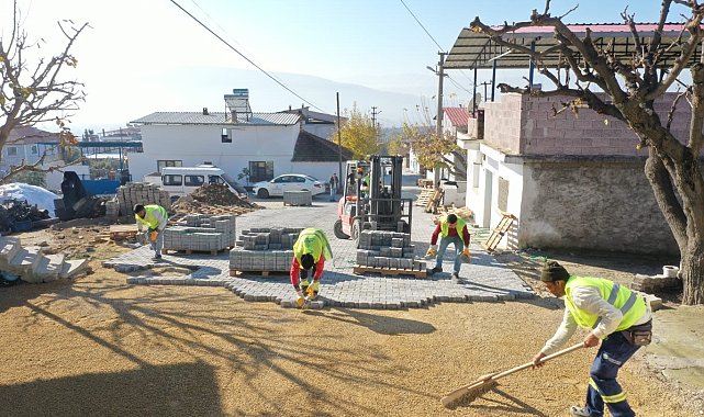 Aydın Büyükşehir Belediyesi Buharkent'i baştan aşağı yeniliyor
