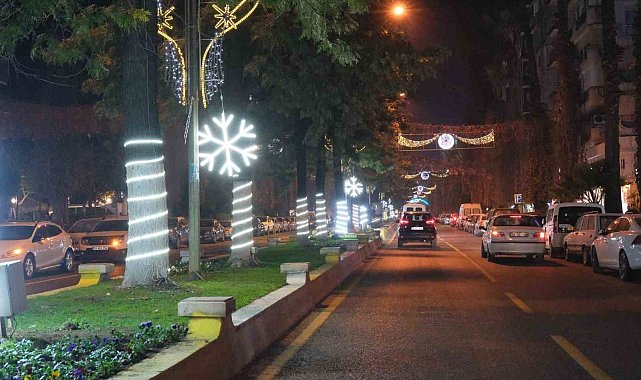 Aydın yeni yıla ışıl ışıl giriyor