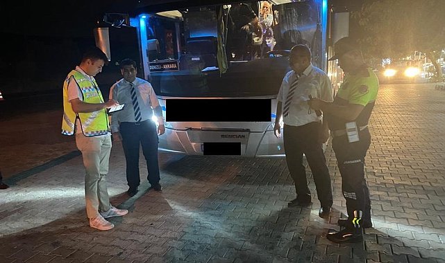 Aydın'da minibüs sürücülerine sivil denetim