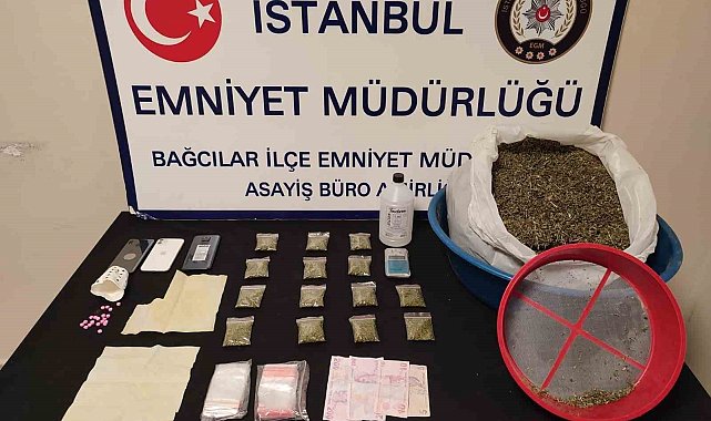 Bağcılar'da uyuşturucu operasyonu: 1 gözaltı