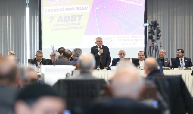 Başkan Büyükkılıç: "Sadece bu sene 152 proje gerçekleştirdik"
