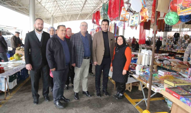 Başkan Güngör, Çameli'nde esnafla buluştu