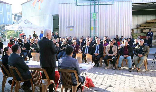 Başkan Gürün Kavaklıdere'de kooperatif üyeleri ile bir araya geldi