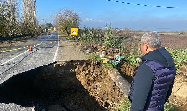 Başkan Kaplan'dan uyarı: "Bu yolu kullanacaklar dikkat"