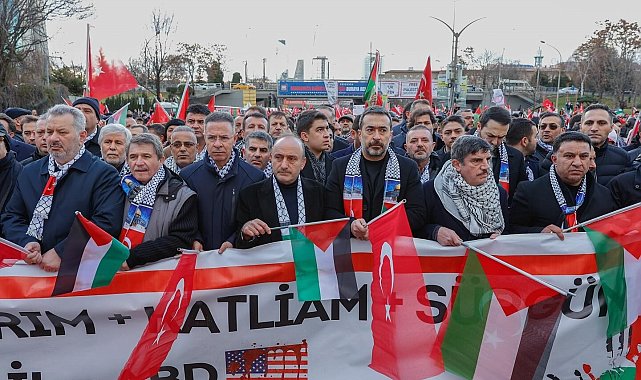 Başkan Murat Ercan Gazze direnişinin yanında