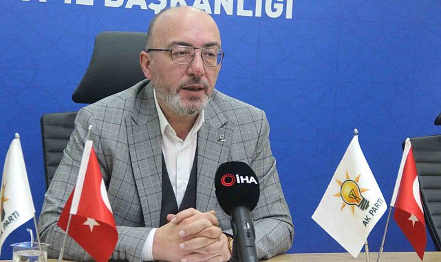 Başkan Önsay, AK Parti'nin 2023 yılı faaliyetlerini değerlendirdi