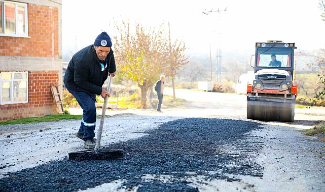 Battalgazi'de yol çalışmaları devam ediyor