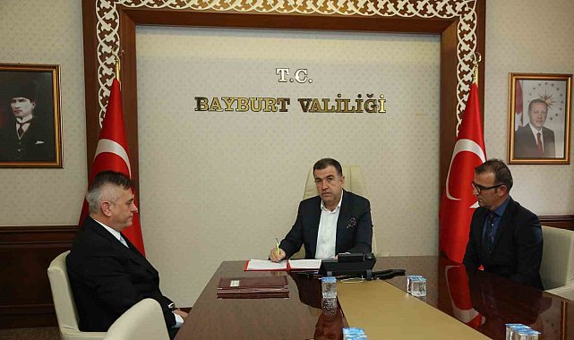 Bayburt'ta proje yardım protokolü imzalandı