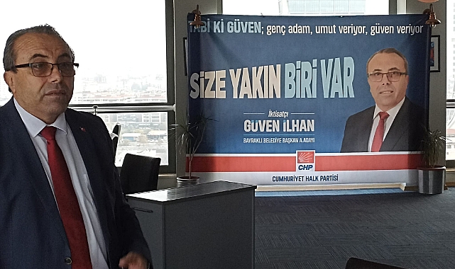 Bayraklı Belediye Başkan Aday Adayı İlhan'dan 'Kavgasız , Birlik için de çalışacağız'