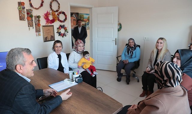 Beyazgül, vatandaşlarla bir araya geldi