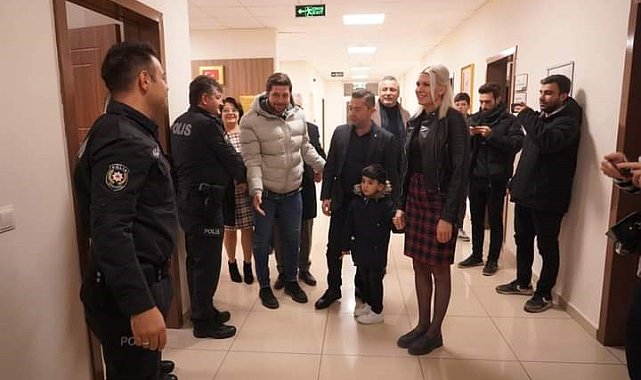 Bilecik Belediye Başkanvekili Subaşı yılbaşı gecesi görev yapan kamu görevlilerini ziyaret etti