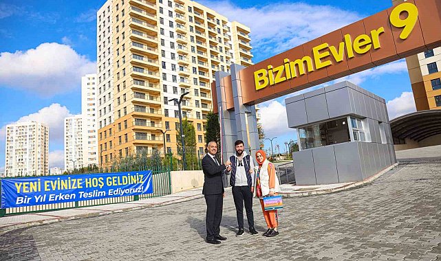 Bizim Evler 9 ve 10'da daire teslimleri 1 yıl erken başladı