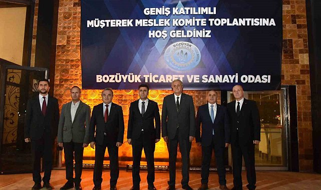Bozüyük'te Müşterek Meslek Komite Toplantısı yapıldı