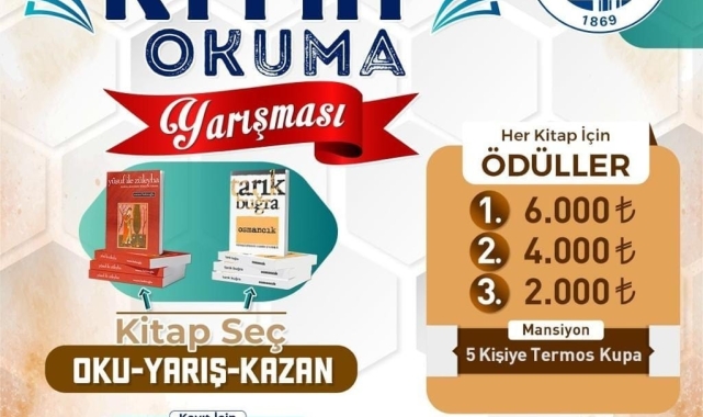 Büyükşehir KAYMEK'in 3'üncü Kitap Okuma Yarışması'nda heyecan başlıyor