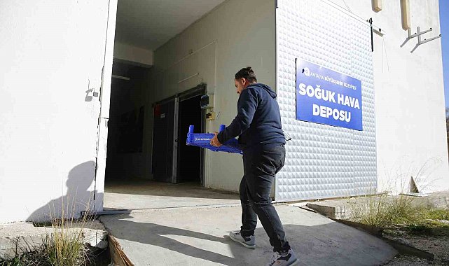 Büyükşehir'den Finike'ye soğuk hava deposu
