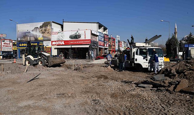 Büyükşehir'den sanayi girişinde önemli çalışma