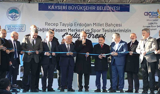 Büyükşehir'in Sağlıklı Yaşam Merkezi Ve Spor Tesisleri'ne muhteşem açılış
