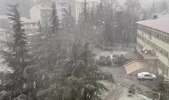 Çameli'nde yoğun kar yağışı etkili oluyor