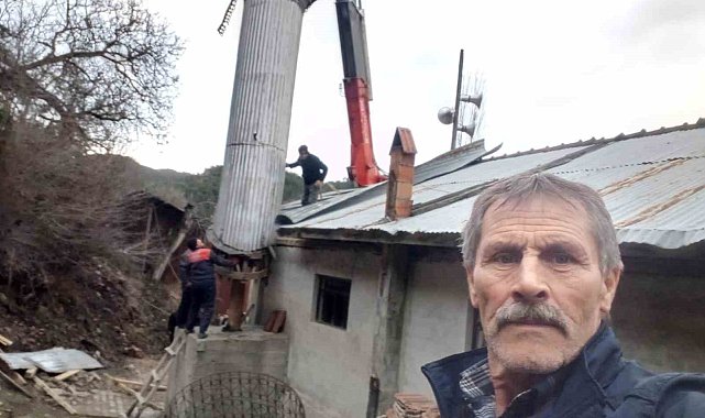 Cami 1926'da, minaresi 2023'te yapıldı