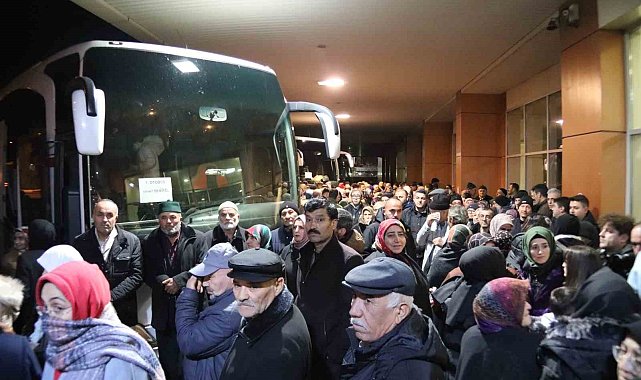 Çankırı'da 75 umreci kutsal topraklara uğurlandı