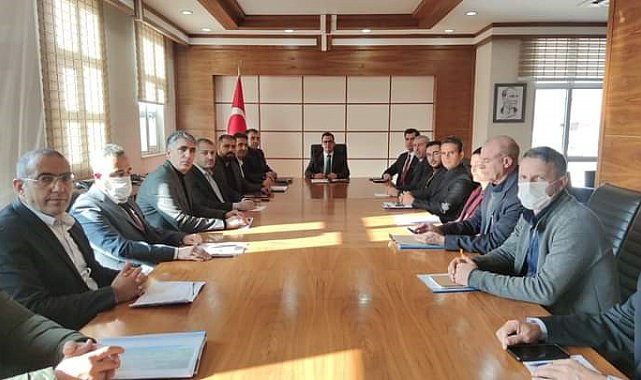 Çekmik'te yıl sonu değerlendirme toplantısı