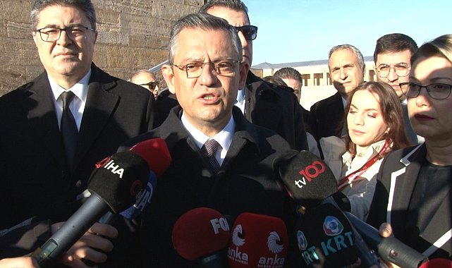 CHP lideri Özel: "Şehide yeterli saygının gösterilememesi noktasında bütün yaşananlardan dolayı biz özürlerimizi ilettik"