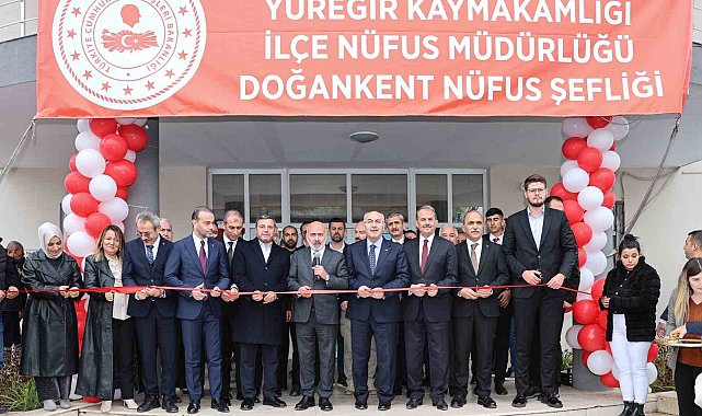 Doğankent nüfus şefliği törenle açıldı