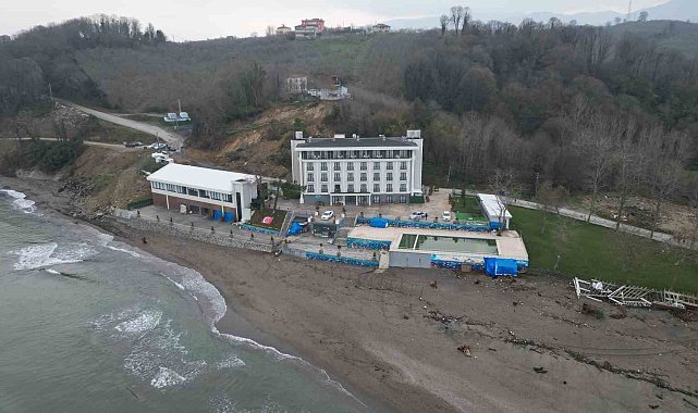 Düzce Belediyesi'nden denize sıfır tesis