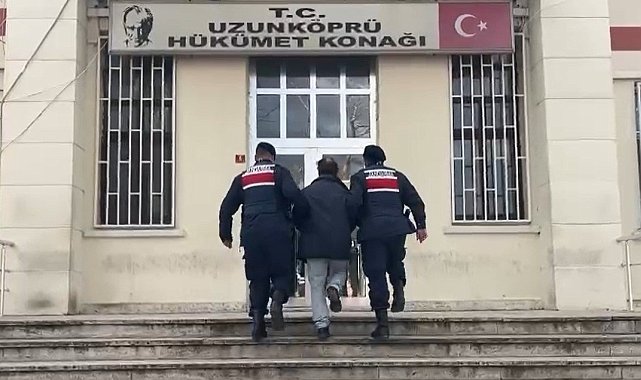 Edirne'de 6 yıl 33 ay cezası bulunan firari dolandırıcı yakalandı
