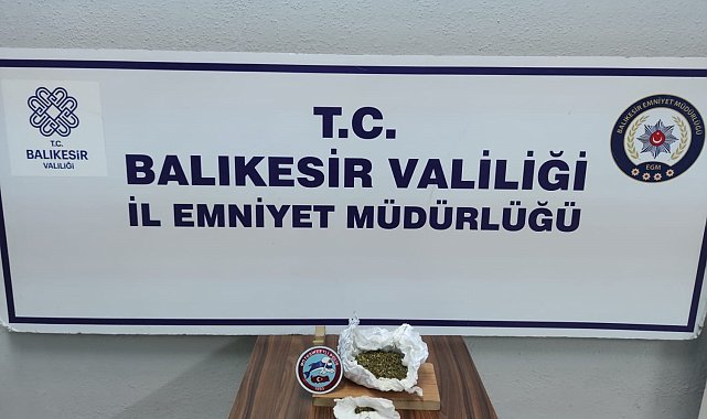 Edremit'te Yunus Timleri 40 gram bonzai ele geçirdi