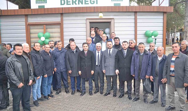 Ereğli'de Muhtarlar Lokali'nin açılışı yapıldı