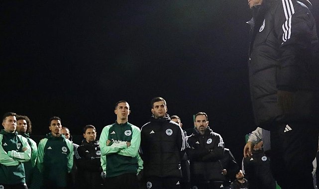 Fatih Terim, Panathinaikos ile ilk antrenmanına çıktı