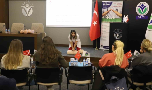 Genç iş insanlarına ilk yardımın püf noktaları anlatıldı