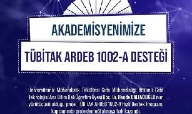 Gıda Atıklarının Endüstriyel Kullanımını Hedefleyen Projeye destek