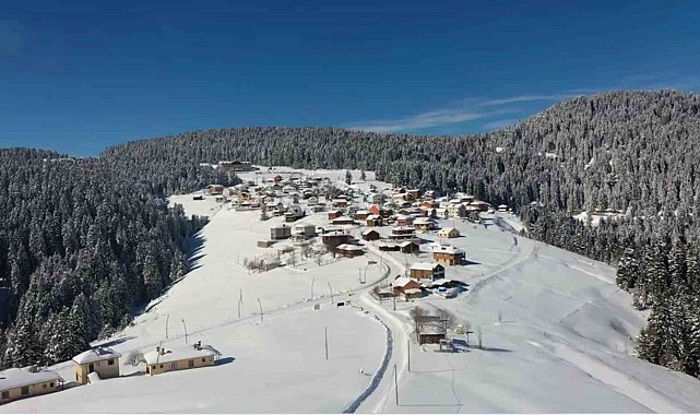 Giresun yaylalarından kartpostallık manzaralar