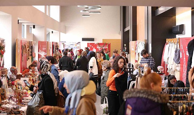 Girişimci kadınların el emeği ürünleri Merkezefendi'de buluştu