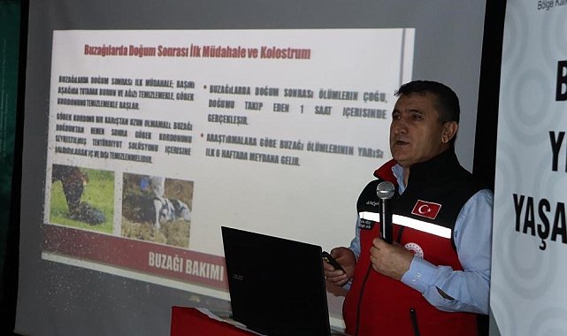 Gümüşhane'de "Buzağılarımızı Yaşatalım Projesi" kapsamında yetiştiricilere ekipman dağıtıldı