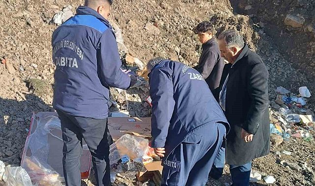 Hakkari'de tarihi geçmiş ürünler imha edildi