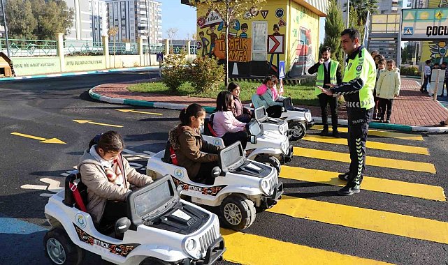Haliliye Belediyesi ile 4 bin çocuğa trafik bilinci aşılandı