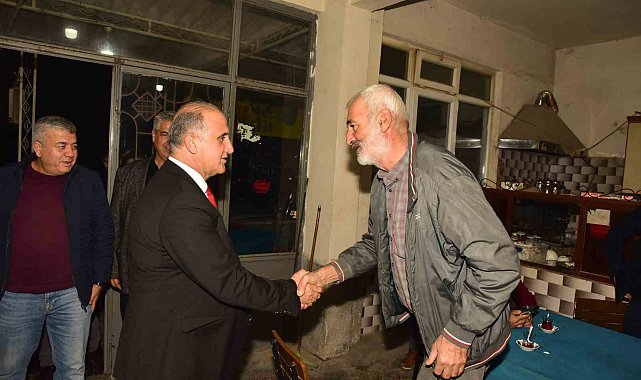 İncirliova Belediye Başkanı Kaya mahallelerde vatandaşlarla buluşuyor