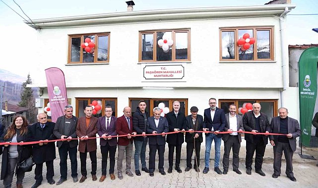 İnegöl Paşaören Mahalle Konağı törenle açıldı